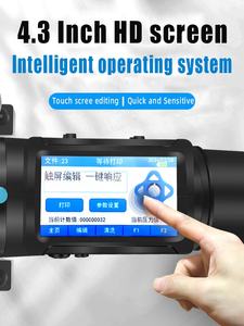 Máquina Manual <span class=keywords><strong>de</strong></span> codificación <span class=keywords><strong>de</strong></span> matriz <span class=keywords><strong>de</strong></span> puntos industrial portátil <span class=keywords><strong>de</strong></span> gran carácter para codificar el <span class=keywords><strong>número</strong></span> <span class=keywords><strong>de</strong></span> fecha en papel plástico - Product Image 4