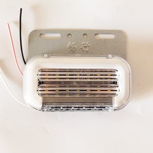 ไฟเลี้ยวข้างรถพ่วงแบบยูนิเวอร์แซล 24V LED กันน้ำ พร้อมไฟส่องพื้น - Product Image 3