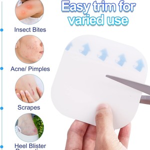 Pansements hydrocolloïdes ultra-minces transfrontaliers, peau artificielle, stériles pour usage médical, pour escarres, plaies et absorbants - Product Image 4