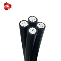 Câble de service en aluminium ABC personnalisé pour les systèmes de transmission et de distribution aériens