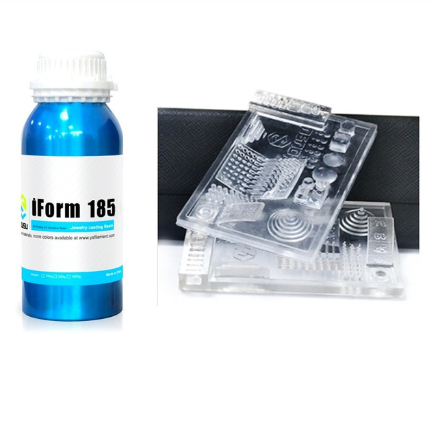 High Transparent 3D Printer Resin Castable UV-Curing Resin Easy to Print Use  405nm Resin for  Jewelry and Metal