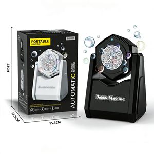 Extérieur été 90 °   Machine à bulles portable automatique pour enfants avec solution à bulles et mousse de savon, idéale pour les fêtes - Product Image 6