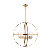 Lámpara de araña de diseño americano moderno, sala de estar nuevo diseño para, lámpara colgante LED Krystal dorada