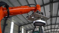Machine robotique OEM d'ouverture de sacs pour poudres chimiques avec système de collecte des poussières