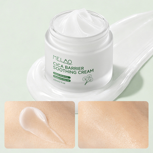 Crème hydratante pour le visage à la centella, à la niacinamide et aux céramides, biologique, personnalisée, en marque privée, pour peaux sensibles - Product Image 5