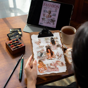 20 adesivi <span class=keywords><strong>per</strong></span> confezione, inclusi 6 materiali <span class=keywords><strong>per</strong></span> i conti di abbellimento dei personaggi della serie quotidiana dei pianificatori - Product Image 3