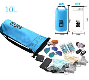 Sac étanche en PVC 500D 2L-30L pour kayak, camping et plus - Robuste avec option de logo personnalisé - Product Image 3