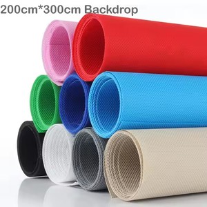 200cm * 300cm couleur unie pliable photographique Non-tissé tissu toile de fond teinture légère Studio vidéo Photo <span class=keywords><strong>Chromakey</strong></span> - Product Image 3