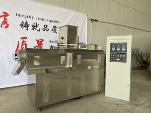 Machine extrudeuse de riz nutritif Linyang, état neuf, composant principal : moteur 120 kW, production de 250 kg/h, pour la fabrication de céréales artificielles enrichies - Product Image 6