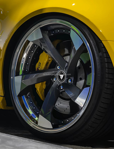 Jantes forgées 2 pièces à lèvre polie et corps brossé 5x112 5x114.3 5x100 pour <span class=keywords><strong>Audi</strong></span> RSQ8 SQ7 RS7 C8 RS6 A8 - Product Image 1