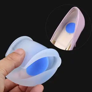 Palmilha de silicone para cuidados com o pé, palmilha para alívio de dor nos pés, almofada de silicone para cuidados com o calcanhar, 2019