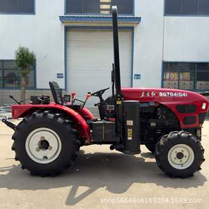 Nouveau Tracteur Rotatif Rouge SG704 Tout-Terrain pour Verger, Serre et Montagne, Double Usage Eau et Sécheresse, à Quatre Roues Motrices - Product Image 2