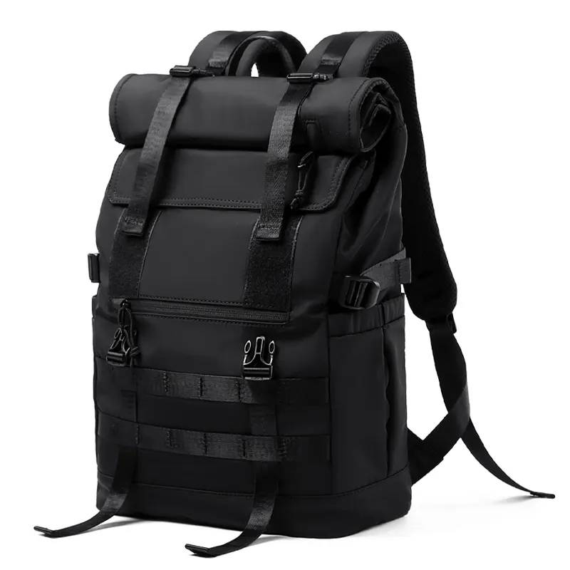 Wholesale Anti Theft Expandable Convertible Backpack Rolltop Travel Laptop Backpack Student School Bags Backpack Manufacturer
