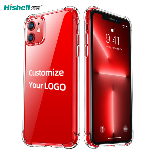 High Quality 1.5mm Thickness Shockproof Clear Tpu Phone Case for iPhone 16 15 14 13 12 11 Pro Max X XS XR 7 8 Plus SE 4
