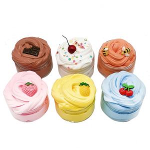 Unisex Educational <b>Clay</b> Fruit Accessories Fluffy Playdough Cotton Slime for 5-7 Years Stress Relief Toys Children Certified ASTM - Product Image 2