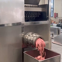 Broyeur industriel de blocs de viande et d'os congelés prix de la machine de broyage pour les aliments pour chiens