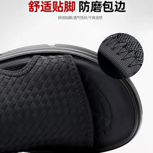 Sandales d'été en maille pour hommes, à bout ouvert, respirantes, décontractées, avec semelle en EVA, pour la plage et l'extérieur - Product Image 2