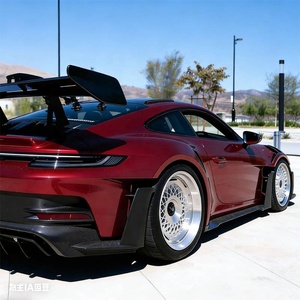 Jantes forgées sur mesure 2 pièces en satin noir chromé 17 18 19 20 21 22 pouces 5x100 5x108 5x112 5x114.3 5x115 5x120 5x127 5x130 - Product Image 5