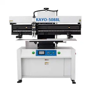 KAYO-5088L 1,2 M semiautomática pantalla pcb máquina de impresión