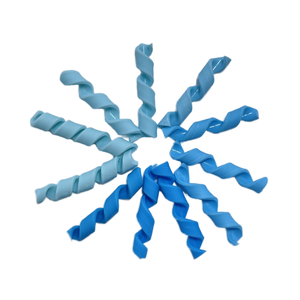 CHENXI en vrac 3D coloré bonbons Curl bâton 3cm torsion rayé polymère argile breloques pour coque de téléphone décor 100 pièces - Product Image 6