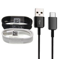 Kabel Pengisian Cepat USB ke Type-C Grosir untuk Samsung S8, Kabel Data USB Type-C Charger untuk Samsung Galaxy S8 S9 S10