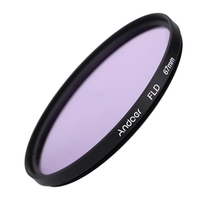 Andoer Kit de filtre de photographie UV + CPL + FLD + ND 67mm Filtre fluorescent à densité neutre à polarisation circulaire ultraviolette pour reflex numériques
