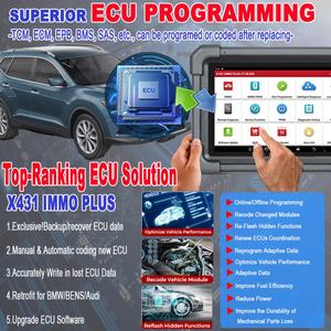 LAUNCH X431 IMMO Plus X-PROG 3 OBD2 Analyseur de moteur, programmeur de clé de voiture, cloneur d'ECU, outils de diagnostic antivol - Product Image 5