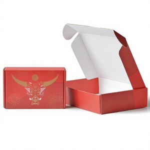 Caja de Envío Personalizada de Cartón Corrugado Marrón al por Mayor con Laminación Mate para Calcetines, Embalaje de Cartón para Envíos Aéreos - Product Image 4