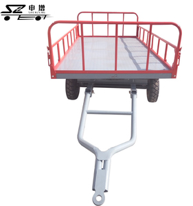 Remorque de transport de fret aéroportuaire Remorque porte-bagages - Product Image 4
