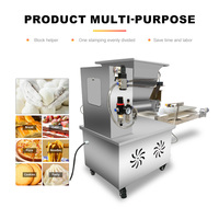 Machine à diviser et à arrondir la pâte automatique en acier inoxydable Meijin pour pâtisserie et pain, haute capacité (30-80 kg/h), poids 60 kg