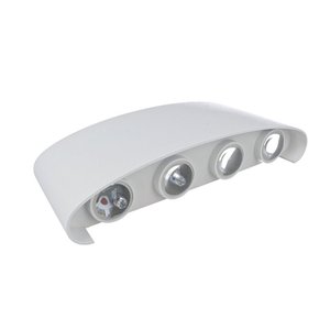 Lampada da Parete LED 8W Bianco Caldo 3000K Illuminazione Doppia Su-Giù Moderna IP54 per Esterni Giardino SKU-218617 - Product Image 2