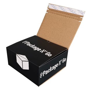 Impresión personalizada, adhesivo negro, seguro, autoadhesivo, sellado postal, cremallera, tira de rasgado, caja de correo - Product Image 4