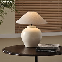 Lampe de table en céramique de style japonais, interrupteur à bouton-poussoir LED, design Wabi-sabi, pour salon, chambre à coucher, chevet, style homestay