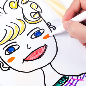 Kích Thước Nhỏ Xóa Khô Bảng Trắng Mini Đánh Dấu Nhiều Màu Cho Trẻ Em - Product Image 4