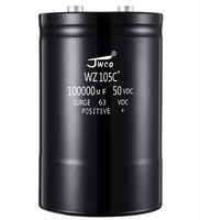 JWCO 105C Terminal série ventilateur Cbb61 AC condensateur électrolytique sortie d'usine ventilateur condenseur