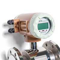 Integrated Digital Electromagnetic Electronic Flowmeter Stainless Steel 4-20mA RS485 Modbus PTFE Lined Liquid Water Sewage Oil