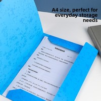 Protège-documents multifonctionnel CX Brand avec barre de reliure pour papier A4, personnalisable avec logo, pour documents officiels et primaires