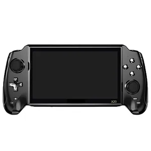 Console de jeu vidéo portable rétro <span class=keywords><strong>X20</strong></span> avec 3000 jeux intégrés, écran HD de 7,0 pouces, lecteur de musique/vidéo, cadeau pour enfants - Product Image 2