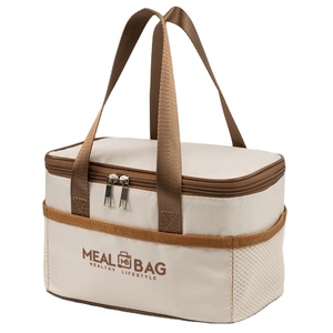 <span class=keywords><strong>3PCS</strong></span> <span class=keywords><strong>SET</strong></span> xách tay nhiệt Túi lạnh với nhôm foil Giao hàng cách nhiệt bãi biển dã ngoại có thể trái cây thực phẩm tổ chức Túi lạnh - Product Image 3