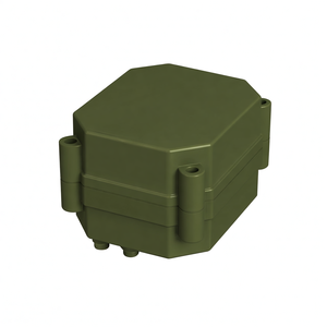 Vanne à boisseau sphérique motorisée électrique COVNA OEM en bronze à 3 voies, haute température (90 degrés), mini, à bride, avec joint en PTFE pour acides - Product Image 4