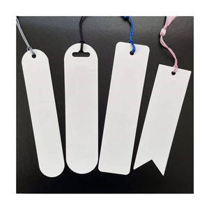 ที่คั่นหนังสืออะลูมิเนียมเคลือบเงาสีขาวสำหรับงานพิมพ์แบบระเหิด ปี <span class=keywords><strong>2026</strong></span> ขายดี พร้อมพู่ห้อย สามารถปรับแต่งได้ - Product Image 4