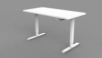 Bureau assis-debout électrique à double moteur Table élévatrice réglable en hauteur Largeur Bureau extensible en bois