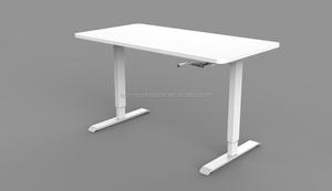 Dual Motor Electric Sit-Stand <strong>Desk</strong> Height Adjustable Lift Table Width Wooden <strong>Extendable</strong> <strong>Desk</strong> - Product Image 3