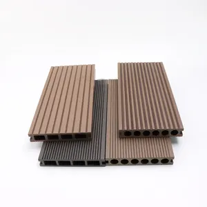 Bán hàng nóng ngoài trời WPC sàn gỗ không thấm nước nhựa composite decking hồ bơi chống trượt WPC decking