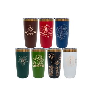 แก้วกาแฟแบบพกพาเคลือบทองแดง 10 ออนซ์ จากคลังสินค้าสหรัฐอเมริกา พร้อมฝาเลื่อนสำหรับสลักเลเซอร์ตามสั่ง - Product Image 1