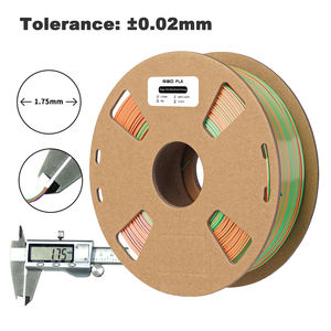 Filament Tri-Couleur <span class=keywords><strong>R3D</strong></span> Soie <span class=keywords><strong>PLA</strong></span> Impression 3D 1.75mm 1KG 330m Longueur Tolerance 0.02mm Certifié ROHS/ISO Magic <span class=keywords><strong>PLA</strong></span> Plus - Product Image 4