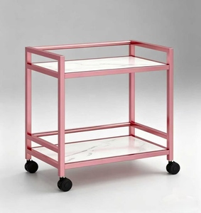 Beauty Salon Small Cart Nail Art Embroidery Hair Salon <b>Tool</b> Cart Hairdressing and Eyelash Care Equipment Storage Cart - Product Image 1