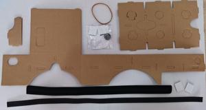 Hecho de cartón Gafas 3D <span class=keywords><strong>VR</strong></span> Gafas de realidad virtual <span class=keywords><strong>VR</strong></span> Gafas 3D - Product Image 4