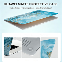 Étui de protection pour ordinateur portable Huawei Honor Series MateBook D14 15X, résistant aux rayures et aux traces de doigts, peignable, finition mate