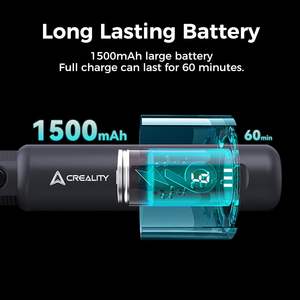 Kit d'outils rotatifs Creality Mini 3D Prints 24-en-1, recharge USB, batterie 3,7 V, 6 vitesses, graveur alimenté par batterie, finition noire, Hotend K2Plus - Product Image 3